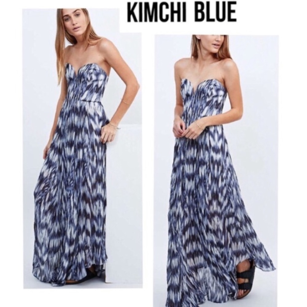 Kimichi blue long dress